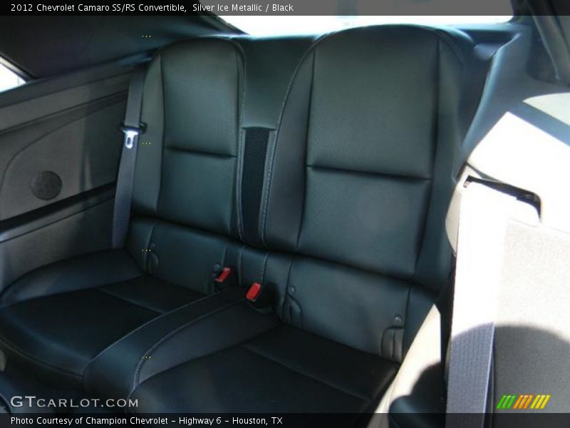 Silver Ice Metallic / Black 2012 Chevrolet Camaro SS/RS Convertible