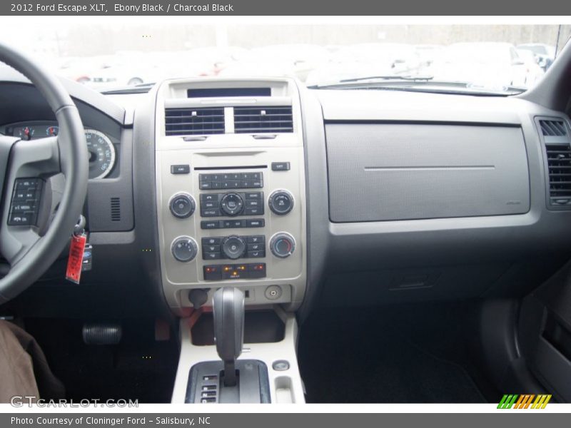 Ebony Black / Charcoal Black 2012 Ford Escape XLT