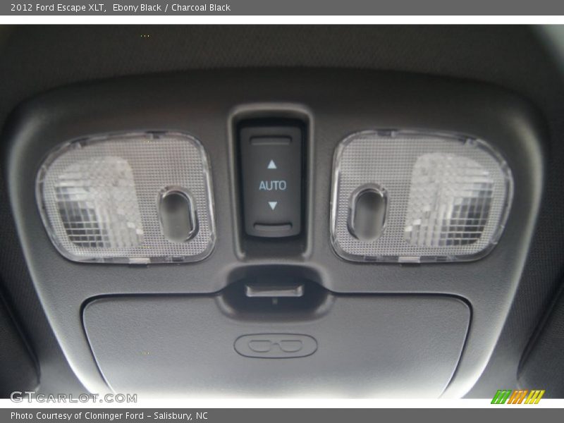 Ebony Black / Charcoal Black 2012 Ford Escape XLT