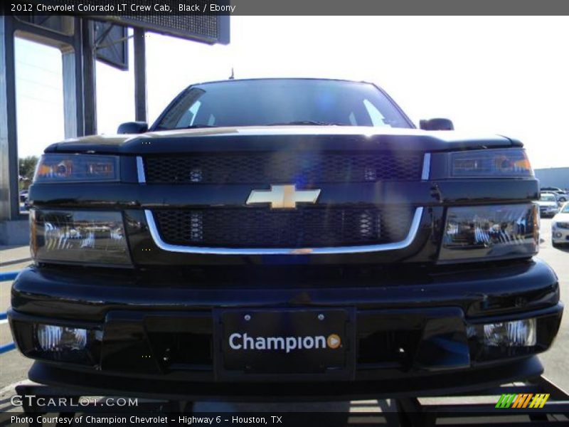 Black / Ebony 2012 Chevrolet Colorado LT Crew Cab