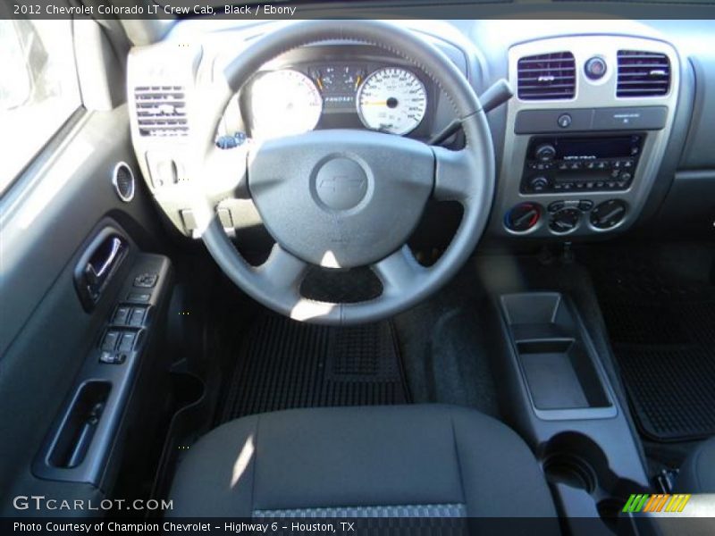 Black / Ebony 2012 Chevrolet Colorado LT Crew Cab