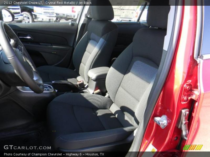 Crystal Red Metallic / Jet Black 2012 Chevrolet Cruze LT