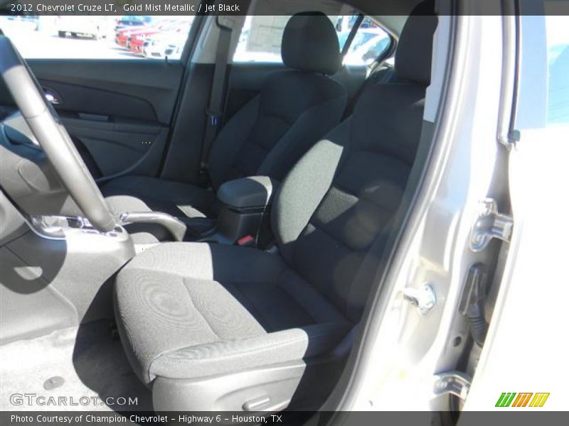 Gold Mist Metallic / Jet Black 2012 Chevrolet Cruze LT