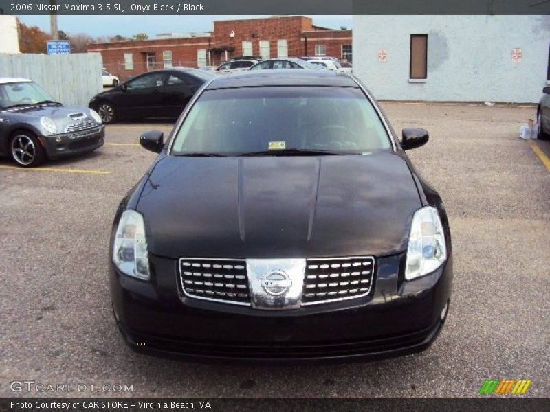 Onyx Black / Black 2006 Nissan Maxima 3.5 SL