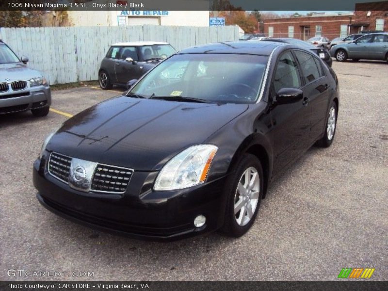Onyx Black / Black 2006 Nissan Maxima 3.5 SL