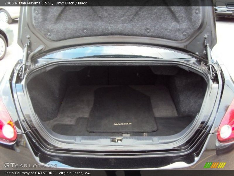 Onyx Black / Black 2006 Nissan Maxima 3.5 SL