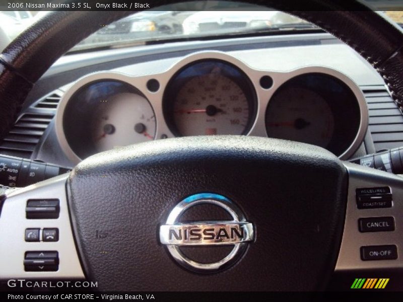 Onyx Black / Black 2006 Nissan Maxima 3.5 SL