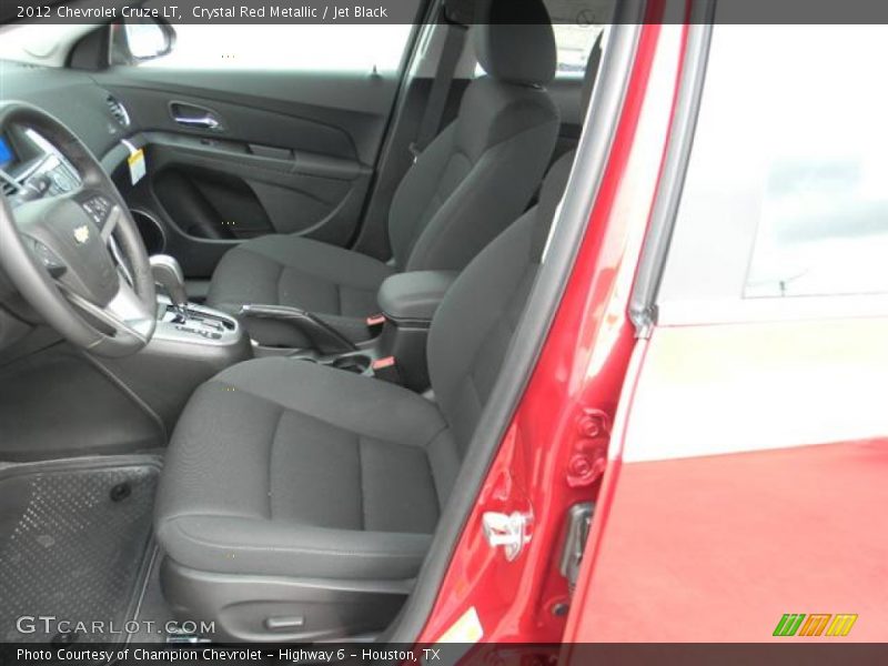 Crystal Red Metallic / Jet Black 2012 Chevrolet Cruze LT