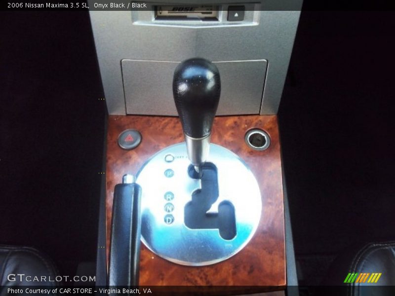 Onyx Black / Black 2006 Nissan Maxima 3.5 SL