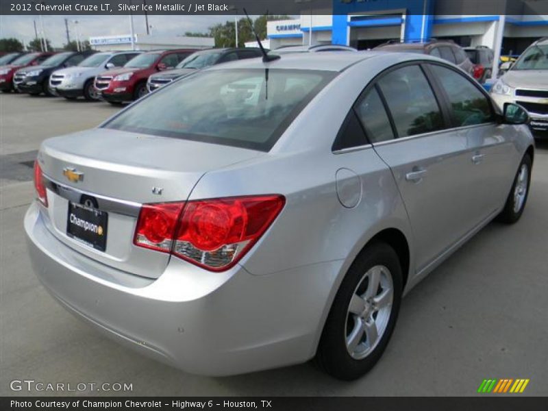 Silver Ice Metallic / Jet Black 2012 Chevrolet Cruze LT