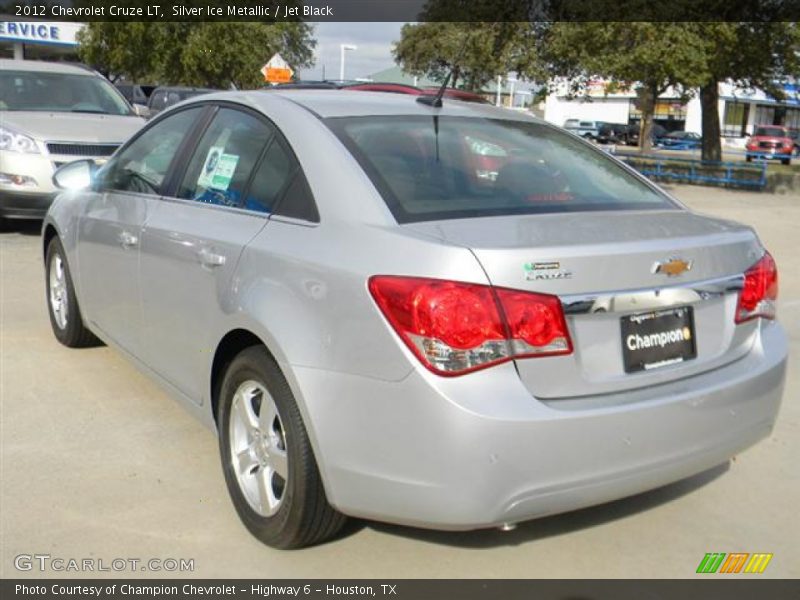 Silver Ice Metallic / Jet Black 2012 Chevrolet Cruze LT