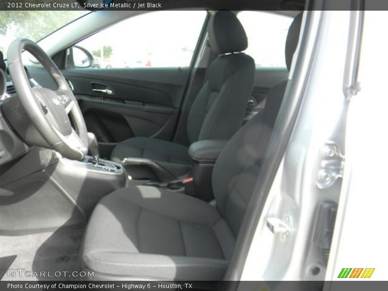 Silver Ice Metallic / Jet Black 2012 Chevrolet Cruze LT