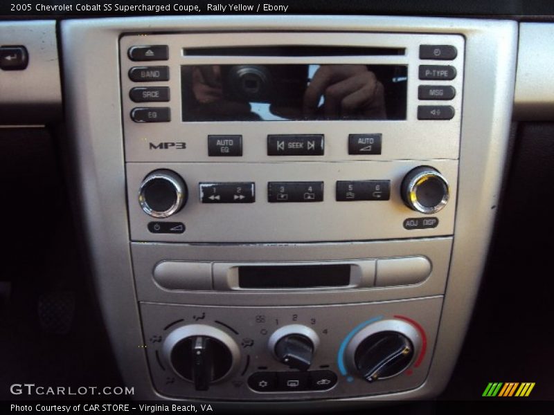 Audio System of 2005 Cobalt SS Supercharged Coupe