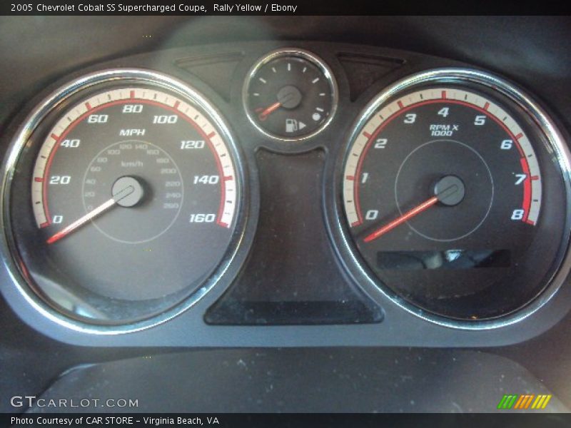  2005 Cobalt SS Supercharged Coupe SS Supercharged Coupe Gauges
