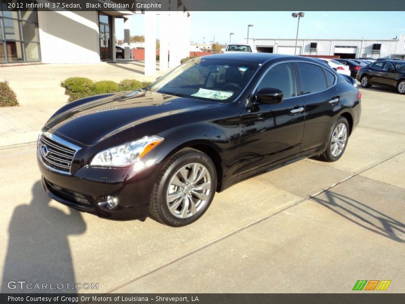 Black Obsidian / Graphite 2012 Infiniti M 37 Sedan