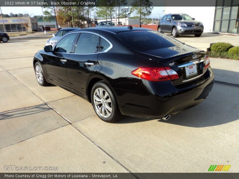 Black Obsidian / Graphite 2012 Infiniti M 37 Sedan