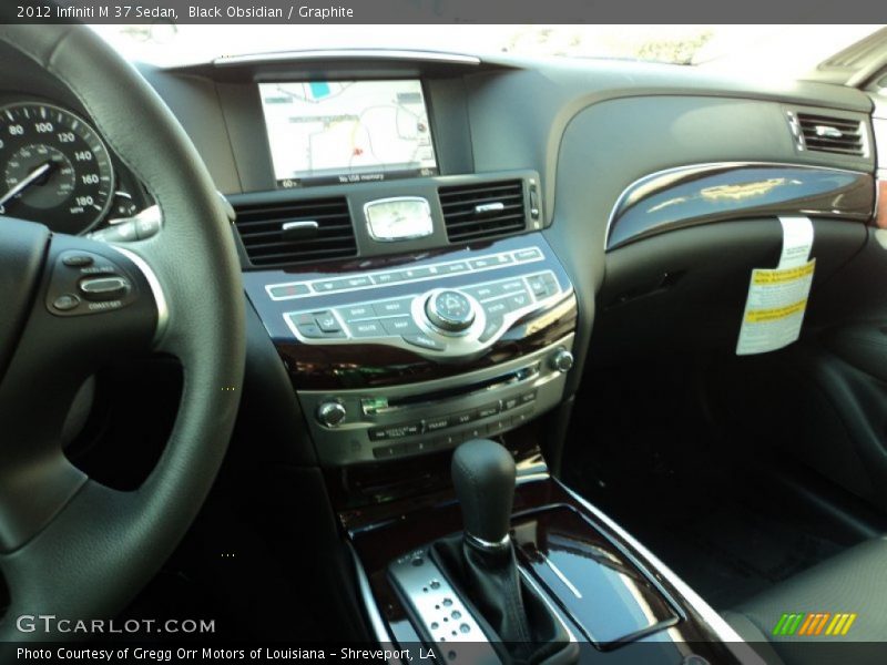 Black Obsidian / Graphite 2012 Infiniti M 37 Sedan