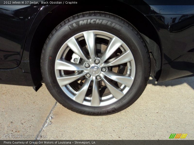 Black Obsidian / Graphite 2012 Infiniti M 37 Sedan