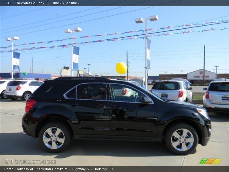 Black / Jet Black 2012 Chevrolet Equinox LT