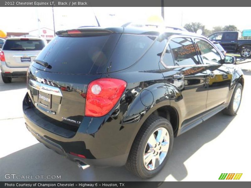 Black / Jet Black 2012 Chevrolet Equinox LT