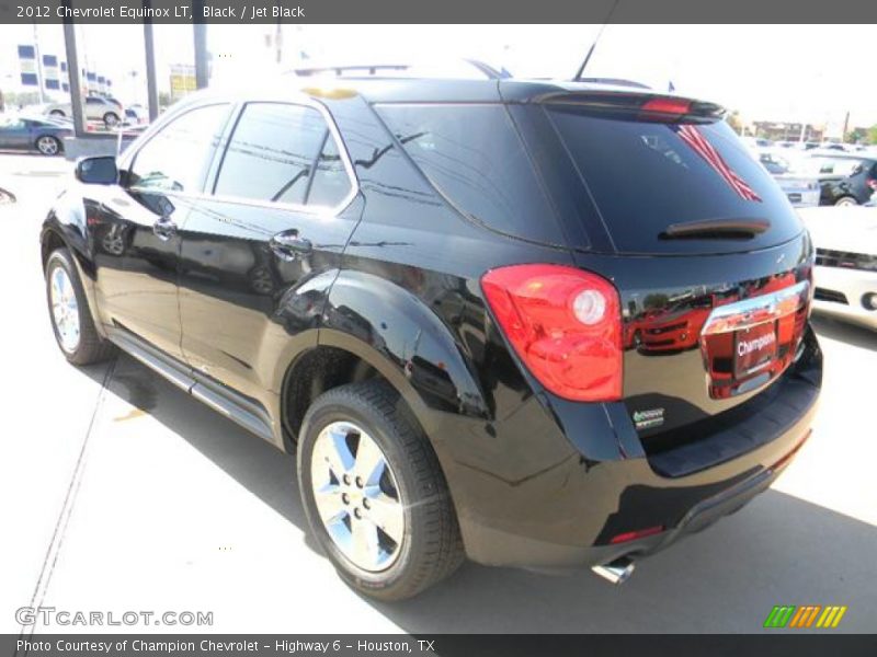 Black / Jet Black 2012 Chevrolet Equinox LT