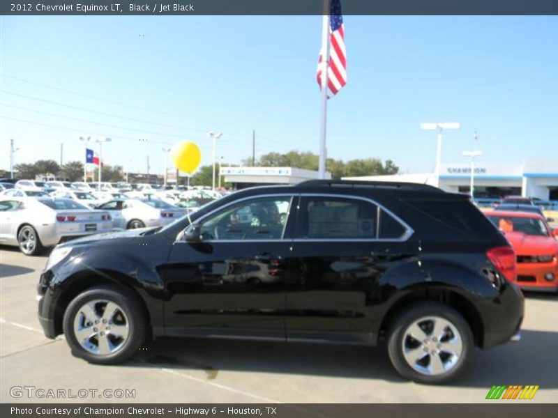 Black / Jet Black 2012 Chevrolet Equinox LT