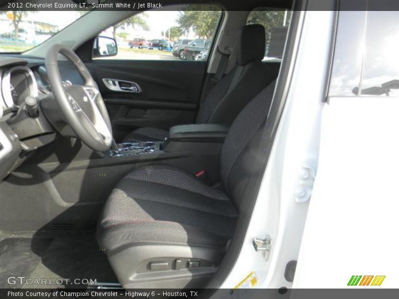Summit White / Jet Black 2012 Chevrolet Equinox LT