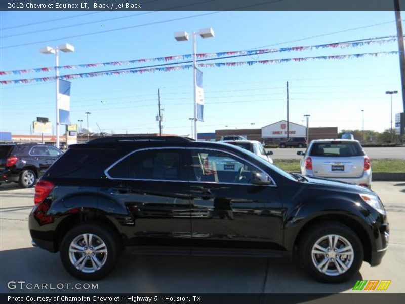 Black / Jet Black 2012 Chevrolet Equinox LT