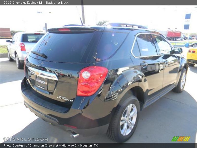 Black / Jet Black 2012 Chevrolet Equinox LT