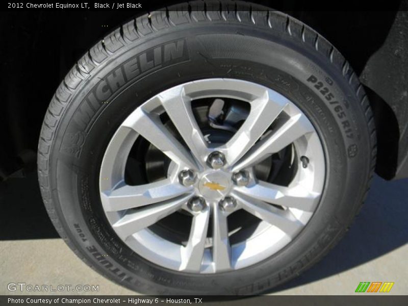 Black / Jet Black 2012 Chevrolet Equinox LT