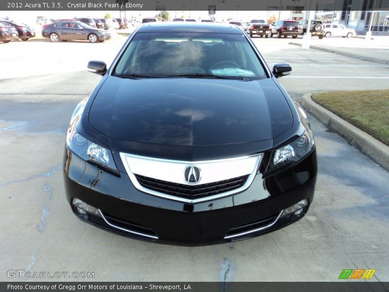 Crystal Black Pearl / Ebony 2012 Acura TL 3.5