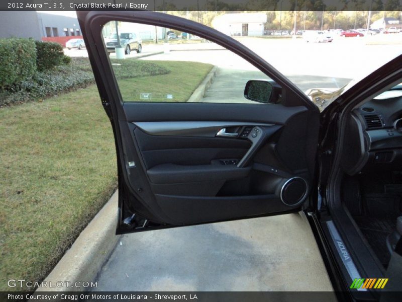 Crystal Black Pearl / Ebony 2012 Acura TL 3.5