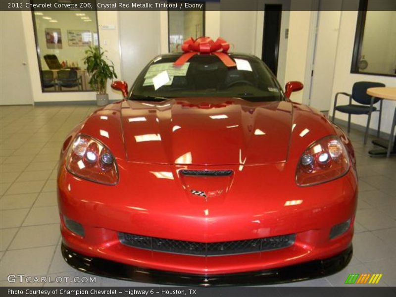  2012 Corvette Z06 Crystal Red Metallic Tintcoat