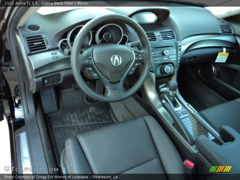 Dashboard of 2012 TL 3.5