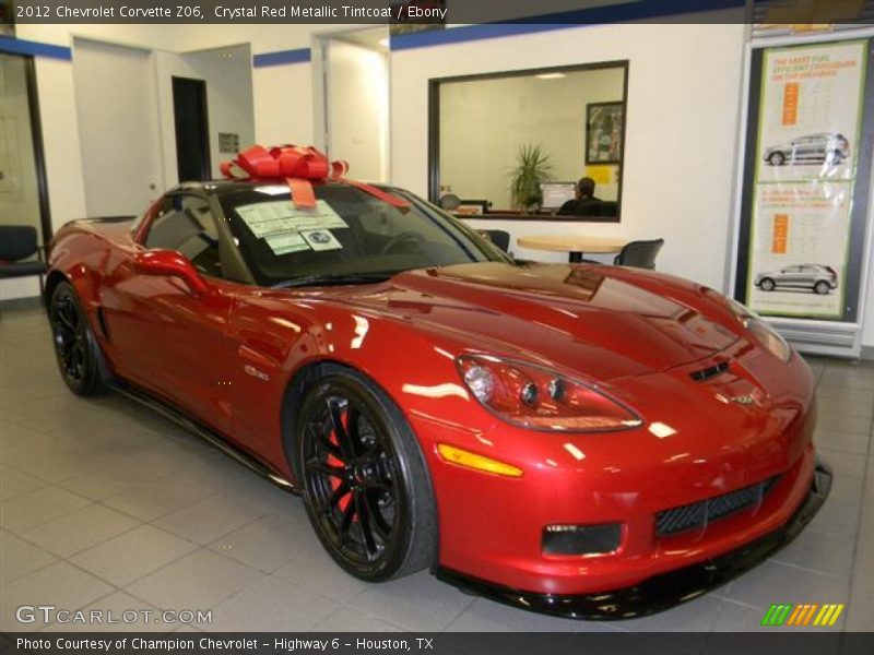 Front 3/4 View of 2012 Corvette Z06