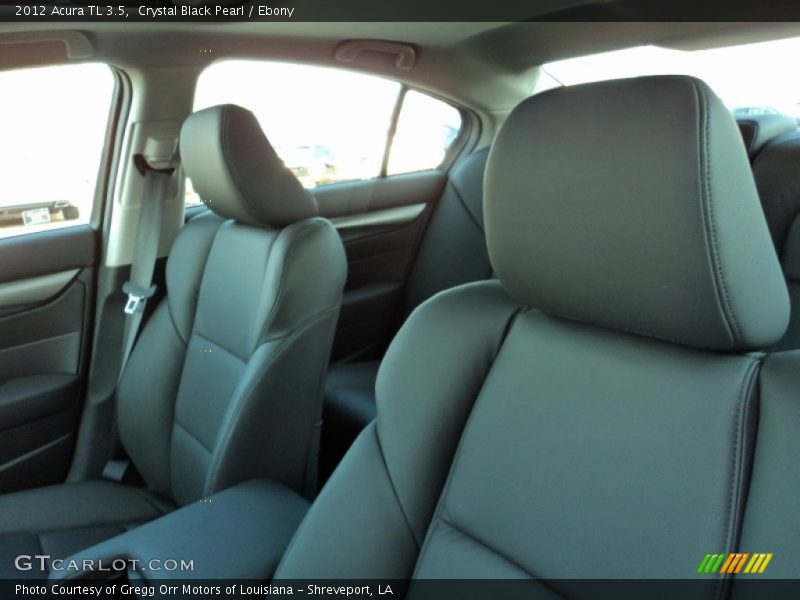 Crystal Black Pearl / Ebony 2012 Acura TL 3.5