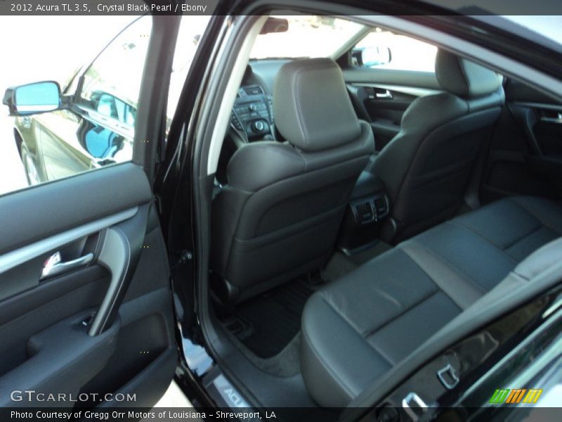 Crystal Black Pearl / Ebony 2012 Acura TL 3.5