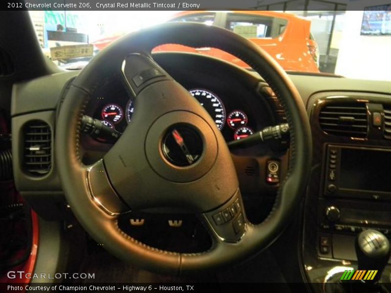  2012 Corvette Z06 Steering Wheel