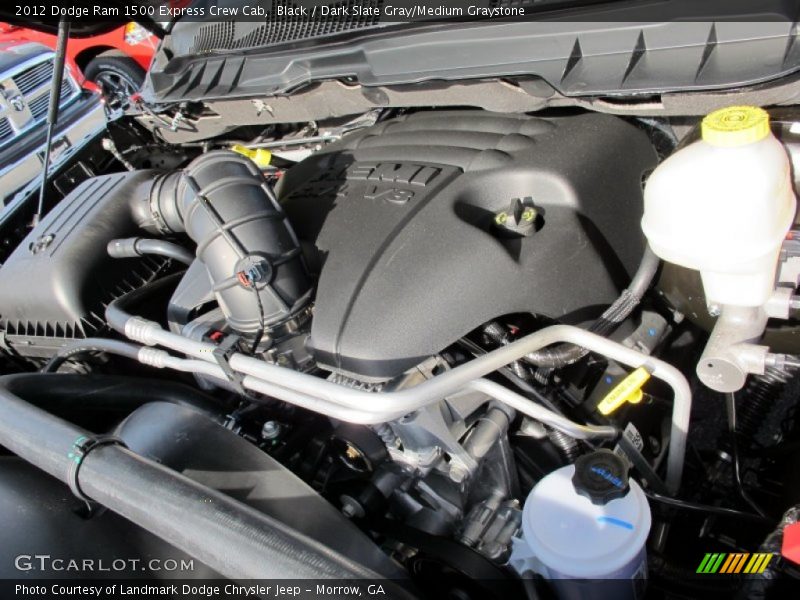 Black / Dark Slate Gray/Medium Graystone 2012 Dodge Ram 1500 Express Crew Cab