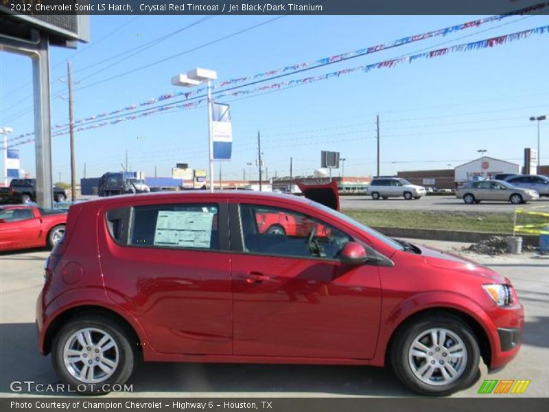  2012 Sonic LS Hatch Crystal Red Tintcoat