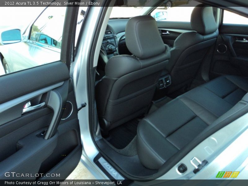 Silver Moon / Ebony 2012 Acura TL 3.5 Technology