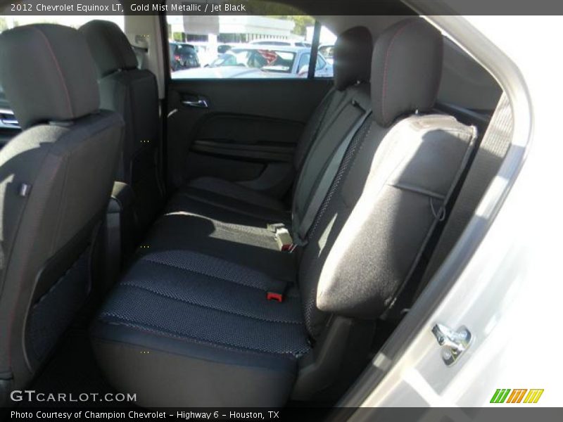 Gold Mist Metallic / Jet Black 2012 Chevrolet Equinox LT