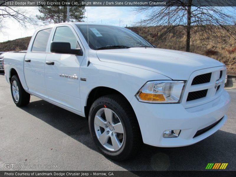 Front 3/4 View of 2012 Ram 1500 Express Crew Cab