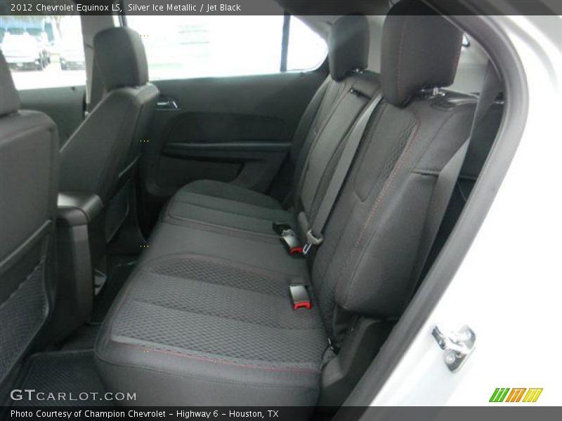 Silver Ice Metallic / Jet Black 2012 Chevrolet Equinox LS
