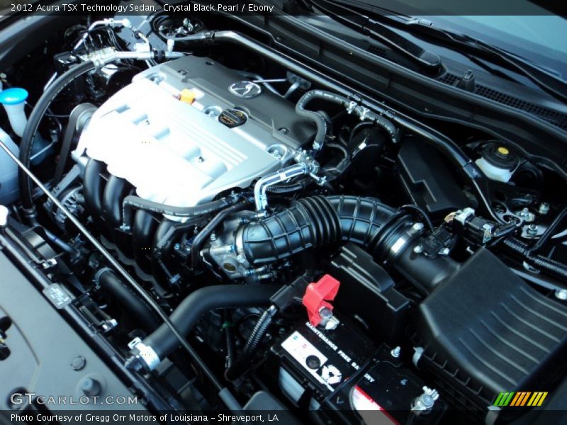  2012 TSX Technology Sedan Engine - 2.4 Liter DOHC 16-Valve VTEC 4 Cylinder
