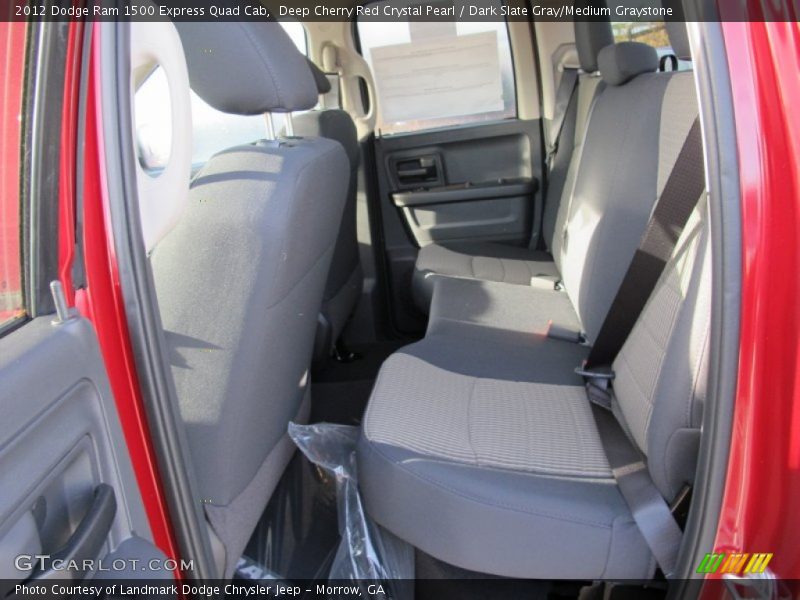Deep Cherry Red Crystal Pearl / Dark Slate Gray/Medium Graystone 2012 Dodge Ram 1500 Express Quad Cab