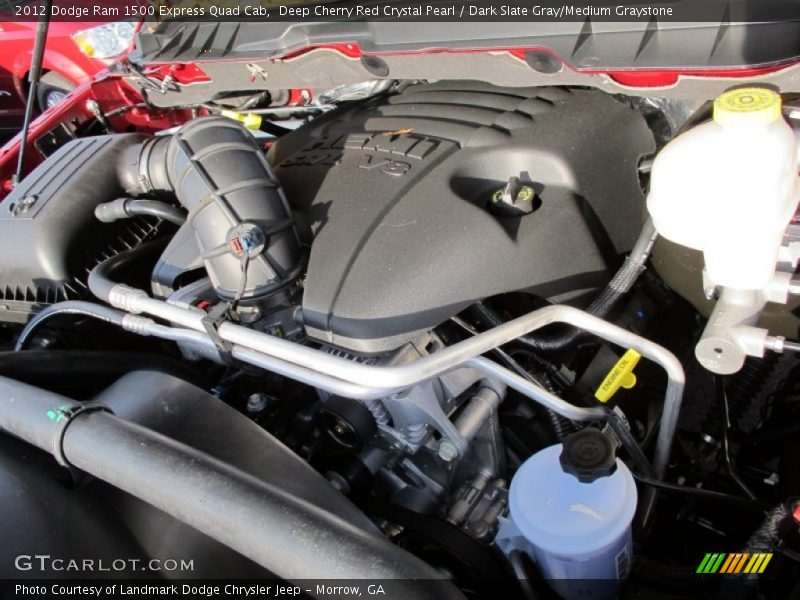 Deep Cherry Red Crystal Pearl / Dark Slate Gray/Medium Graystone 2012 Dodge Ram 1500 Express Quad Cab