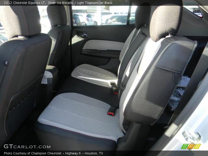 Silver Ice Metallic / Light Titanium/Jet Black 2012 Chevrolet Equinox LT