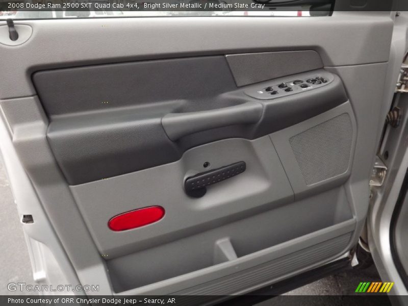 Bright Silver Metallic / Medium Slate Gray 2008 Dodge Ram 2500 SXT Quad Cab 4x4
