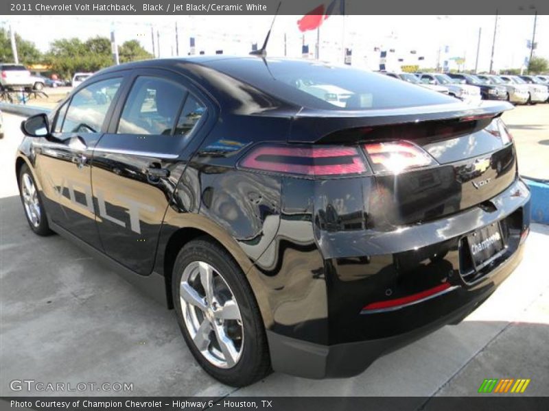 Black / Jet Black/Ceramic White 2011 Chevrolet Volt Hatchback
